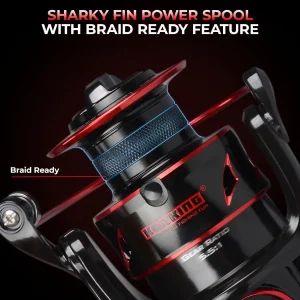 Spinning Reel 10+1 Shielded Stainless Steel BB Carbon Fiber Drag